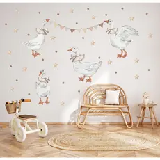 Adesivo Decorativo Ganso | Toque Antigo e Criativo para Sua Decoração
