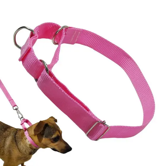 Coleira de Adestramento Anti puxão Ajustável Para Cachorros Pequenos Médios e Grandes