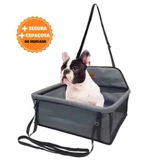 Cadeirinha Pet Para Cachorro ou Gato Até 30kg Para Carro