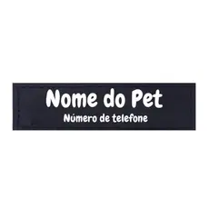 Tags Personalizada Nome Telefone Para Peitoral Cachorro Gato