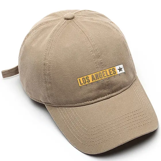 Boné de beisebol Masculino Preto Bege Branco La Authentic Tamanho Único