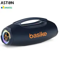 Astgn X Basike Falante Stereo Bluetooth 80W IPX6 TWS RGB fornecimento de energia adequado