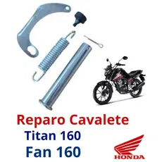 Kit Reparo Completo Cavalete Central (Descanso) Titan 160 Fan 160