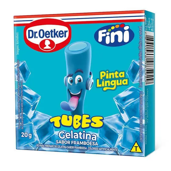 Gelatina Tubes Pinta Lingua 20g - Fini