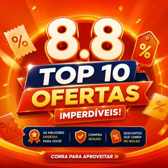 Top 10 Ofertas Casa Beleza Pet Descontos Especiais Shopee 8.8 Promoções Exclusivas PRONTA ENTREGA