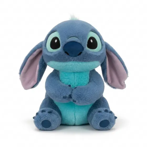 Pelúcia Stitch Grande 30cm Antialérgico Bordada Premium Infantil Decoração Presente