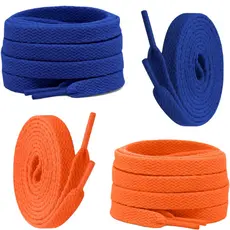 Cadarço Chato  70cm, 90cm, 120cm e 150cm (2 Pares) Diversas Cores