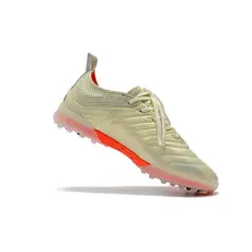 Sapatos de Futebol Masculinos Sociedade Acolchoados Impermeáveis Tricô TF Sapatos Esportivos Sociedade Branco Preto Rosa