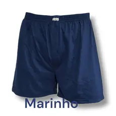 kit 3 cueca samba canção BASICO tradicional 100% algodão, pijama masculino, clássico,  Cores sortidas.