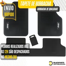 Kit Jogo Tapete Jeep Borracha Personalizado Automotivo Impermeável Carro Antiderrapante