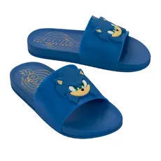 Chinelo Do Sonic Original View Slide Infantil Menino Grendene Kids