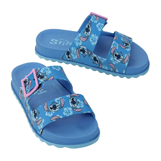 Chinelo Slide Stitch Para Meninas Infantil Summer Grendene