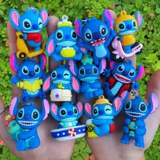 Kit Chaveiro 12 peças Personagem Emborrachados
