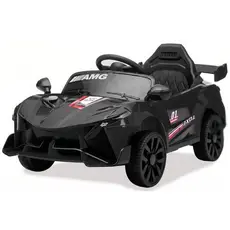 Carro Infantil Eletrico Power Ride 6v Design Moderno Seguro Diversao Preta