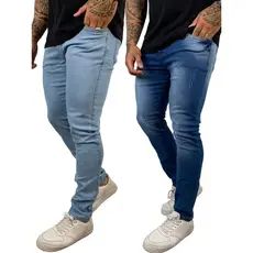 kit calças jeans skinny clara e escura original direto da fabrica NF