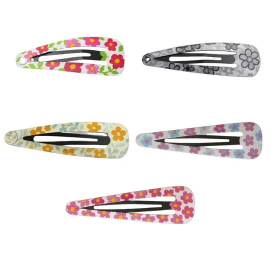 Kit 10 Unidades Presilha Prendedor De Cabelo Tic Tac Colorido De Varias Cores ENVIO IMEDIATO