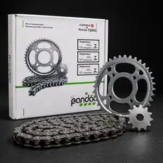Kit Relaçao CG150 Titan KS ES ESD FAN JOB SPORT SPECIAL EDITION MIX START 2004- 2015 AÇO 1045 Pandão