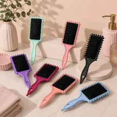 Escova de Cabelo Fitagem Cachos Finalizadora Cabelo Cacheado Crespo Modeladora Definidora em Casa Profissional