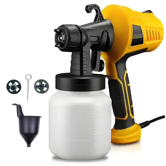 Pistola de Pintura Pulverizador Elétrico 110V 37000R Pulverizadora Potente 800ML De Tinta 220V
