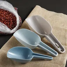 Kit 3 Peças Jogo De Colher Medidora De Plástico Multiuso Gelo E Cereais 50ml/100ml/150ml