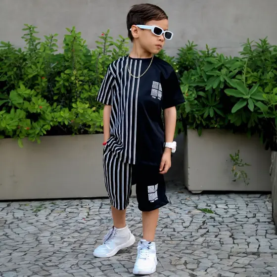 Conjunto Masculino Infantil Menino Juvenil