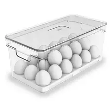 Organizador Porta Ovos 36un Com Tampa Geladeira Cozinha Ou