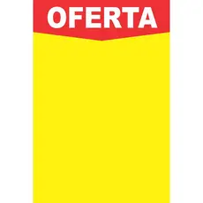 100 Cartaz Oferta A4 Supermercado Placa Duplex Médio 21x31 cm