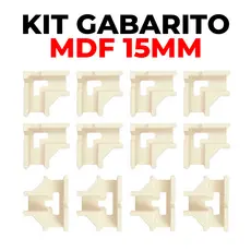 Kit Gabaritos 15mm MDF Montagem De Nichos Moveis Caixas
