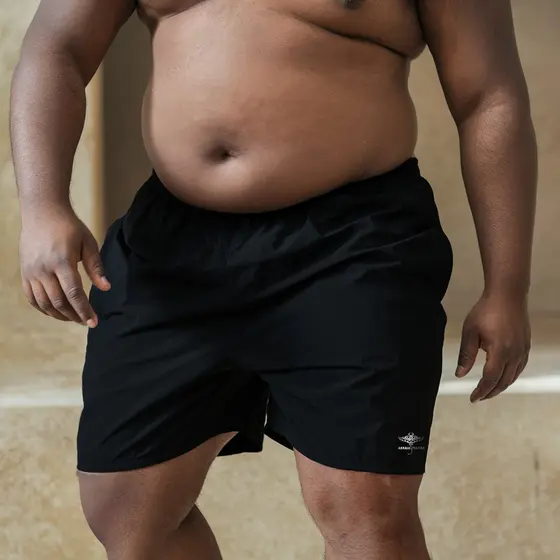 Short Masculino com Elastano Plus Size Academia Esporte Treino Bermuda Praia Básico Liso Grande