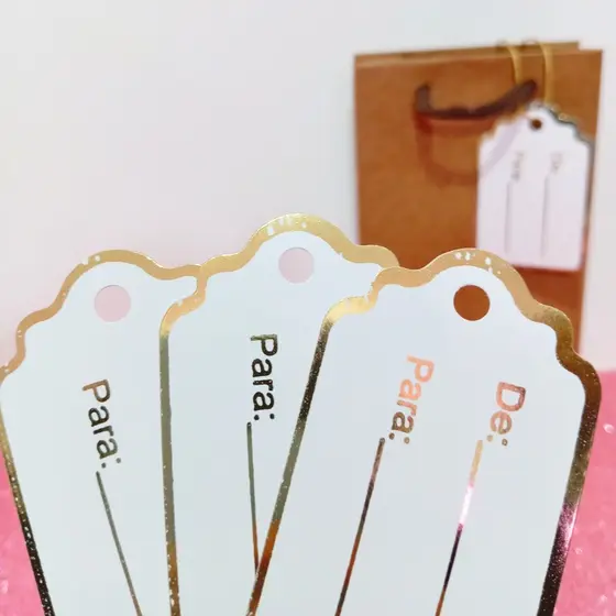 Tag De/Para para Presentes – Ideal para Lembrancinhas e Kits