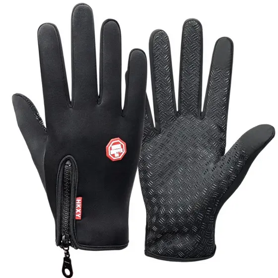 Luva Térmica resistente a água Unissex para Moto e Bike com Touch
