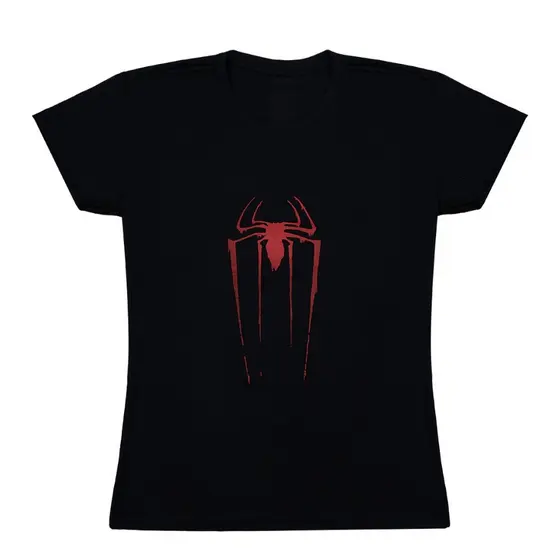 Camisa/Camiseta Baby Look Homem-Aranha Feminina