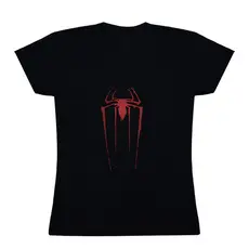 Camisa/Camiseta Baby Look Homem-Aranha Feminina