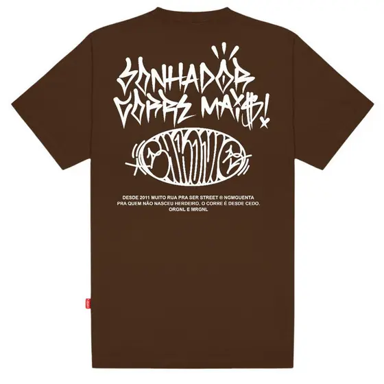 Camiseta Basic Streetwear Chronic 100% Algodão TrendBox Mania