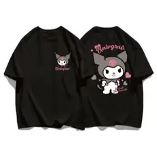 Camiseta   Kuromi  Adulto/Infantil Lançamento Camiseta Em Algodao TrendBox mania