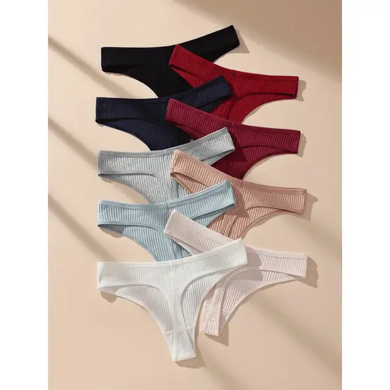 Kit de 5 Calcinha Fio Feminina Confortável