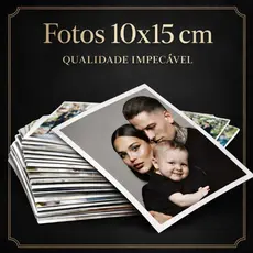 Revelação de Fotos 10x15cm | Kit 10 a 100 Unidades | Alta Qualidade | Envio Rápido | Cores Vivas