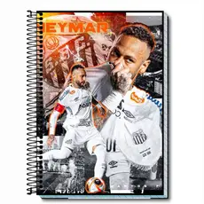 Caderno Neymar  – Modelos com 1, 10 15 ou 20 Matérias para Facilidade e Organização - Universitário