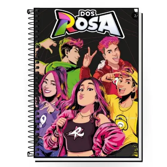 Caderno Único Novo Emily Vick – Capa Dura Premium | 1 a 20 Matérias | Escolar e Faculdade