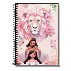 Caderno Cristão Bíblico Gospel 1 10 15 20 Matérias Deus Jesus Fé Evangélico Escolar Universitário