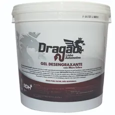 Pasta Sabão Gel Desengraxante Biodegradável Branco Dragão Para Lavar Mãos
