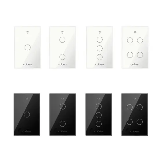 COIBEU Interruptor de lâmpada inteligente Telefone móvel WIFI+Zigbee pode controlar o interruptor