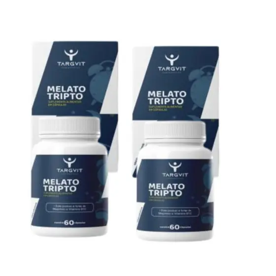 Kit com 2 MELATO TRIPTO C/60 CAPS TARGVIT