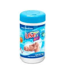 Lenços Umedecidos Use Com 70 Unidades