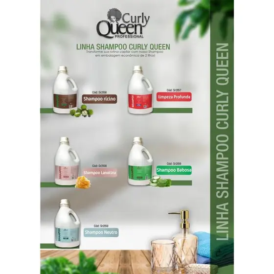 Shampoo 2 Litros Curly Queen (CADA)