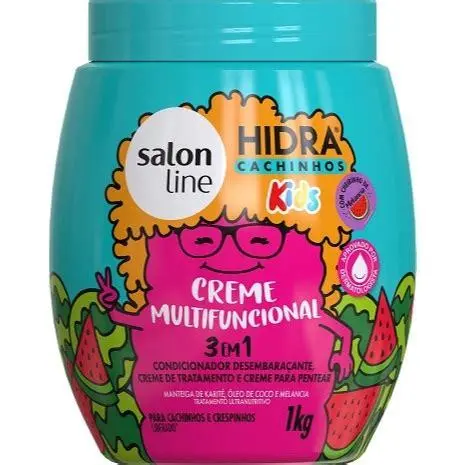 Creme Multifuncional Hidra Cachichos Kids Salon Line 1kg