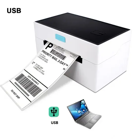 Impressora Termica Etiquetas Adesivas Portatil