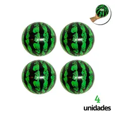 4 Bolas de Vinil Melancia Decoração de Festas e Eventos