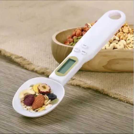 Balança Digital de Colher alta Precisão 0,1g até 500g