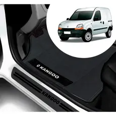 Kit Tapete E Soleira De Porta UNIVERSAL Renault Kangoo Personalizado PARA CARRO AUTOMOTIVO